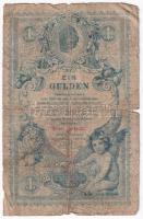 1888. 1Ft / 1G T:IV Hungary 1888. 1 Forint / 1 Gulden C:G Adamo G126