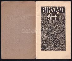 Bikszád Gyógyfürdő. Bp., Weiss L. és F. Kiadói papírkötés, kissé szakadt, képekkel gazdagon illusztr...