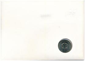 Német Demokratikus Köztársaság 1987. 5M Cu-Ni "Nikolai Viertel" felbélyegzett borítékban, ...