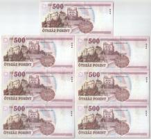 2007-2011. 500Ft (7db, 4xklf) T:AU-F
