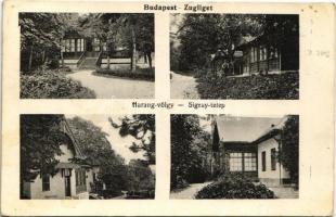 1914 Budapest XII. Zugliget, Harang-völgy, Sigray telep. Bammer Miklós kiadása - Szelke Árpád K.u.k. Kriegsmarine Seefährich későbbi U-16 tengeralattjáró fregatthadnagynak írt levél (EK)