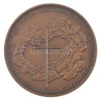 Kiss György (1943-) 1991. "II. János Pál pápa látogatása hazánkban" bronz kétoldalas emlék...