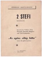Fővárosi Nagycirkusz: 2 Stefi bohócok "Az egész világ látta" című téli gálaműsorban / circ...