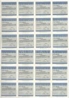 Budapest 2000. "Reanal Finomvegyszergyár Részvénytársaság" névre szóló törzsrészvénye 10.0...