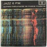 Quinteto Instrumental De Musica Moderna - Jazz 6 P.M. Vinyl, LP, Album. Kuba. jó állapotban