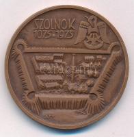 Nagy István (1920-2017) 1975. "MÉE VI. Vándorgyűlése / Szolnok 1075-1975" kétoldalas bronz...