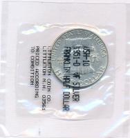 Amerikai Egyesült Államok 1951. 1/2$ Ag "Franklin" fóliacsomagolásban T:VF patina
USA 195...