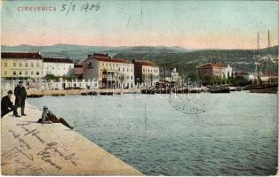 1906 Crikvenica, Cirkvenica; kikötő / port (EK)