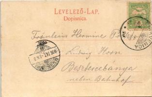 1906 Crikvenica, Cirkvenica; kikötő / port (EK)