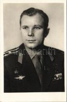 Jurij (Yuri) Gagarin (1934-1968), első ember az világűrben, űrhajós / Soviet pilot and cosmonaut who became the first human to journey into outer space (EK)