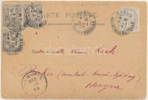 1903 Illusions perdues / Elveszett illúziók, tengerparti humor / Lost illusions, beach humour. litho...