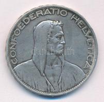 Svájc 1925B 5Fr Ag T:2- ph., karc Switzerland 1922B 5 Francs Ag C:XF,VF edge error, scratched Krause...