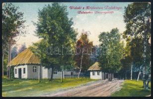 1916 Tábori posta képeslap / Field postcard "K.u.k. Reserve Telegraphen" + "HP 148&qu...