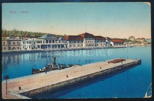 1915 Tábori posta képeslap / Field postcard "K.u.k. KRIEGSMARINE S.M.S. BABENBERG"