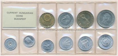 1984. 2f-20Ft (10xklf) érmés forgalmi sor fóliatokban T:1 Adamo FO17