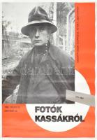 Fotók Kassákról kiállítási plakát 1992 60x90 cm