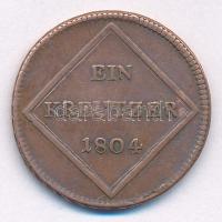 Ausztria / Salzburg 1804. 1kr Cu "III. Ferdinánd" T:VF karc
Austria / Salzburg 1804. 1 Kr...