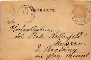 1884 (Vorläufer) Solltest du meiner je vergessen, Soll Dich gleich die Alte fressen / Nagyon korai n...