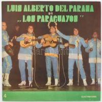 Luis Alberto Del Parana ?i Forma?ia ,,Los Paraguayos (IV). Vinyl, LP, Album, Mono. Románia. jó állapotban