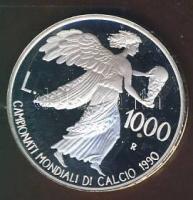 San Marino 1990. 1000L Ag "Labdarúgó VB" T:PP