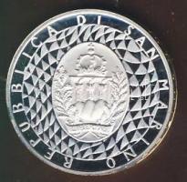 San Marino 1990. 1000L Ag "Labdarúgó VB" T:PP