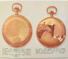 1915 Suttner H. Óragyár Laibach áruminta-katalógusa. N. 30. 15. III. 1915. Szerk.: Maire H. Benne re...