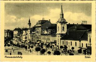 Marosvásárhely, Targu Mures; Fő tér, üzletek / main square, shops