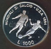 San Marino 1994. 1000L Ag "Labdarúgó VB" T:PP