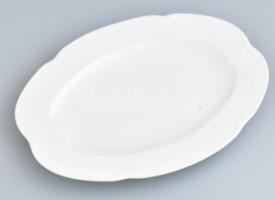 Drasche porcelán pecsenyés tál. Fehér mázas, jelzett, hibátlan 36 cm