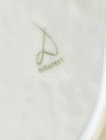 Drasche porcelán pecsenyés tál. Fehér mázas, jelzett, hibátlan 36 cm