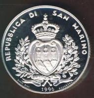 San Marino 1996. 10.000L Ag "Euro" T:PP