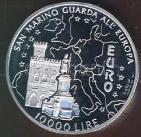 San Marino 1996. 10.000L Ag "Euro" T:PP