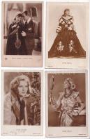 Greta Garbo - 7 db régi képeslap / 7 pre-1945 postcards