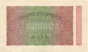 Német Birodalom / Weimari Köztársaság 1923. 20.000M (3x) T:I,I-