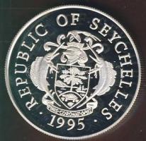 Seychelle szigetek 1995. 25R Ag "Olimpia-vitorlázás" T:PP