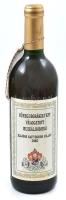 1985 Hajósi Sauvignon Blanc 1985, Sümegi Borászati Kft. válogatott Muzeális borai, számozott (0124./1298) palack, 0,7 l.