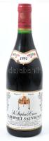 1991 St. Staphans Crown Cabernet Sauvignon, Egri borvidék, 11.5%, importra palackozott bontatlan palack száraz vörösbor, angol nyelvű címkével,0,75l.