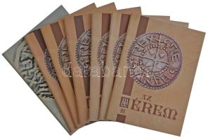 1998-2021. AZ ÉREM c. folyóirat 13db klf lapszáma jó állapotban