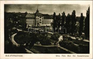 1955 Balatonkenese, Országos Társ. Bizt. Intézet szanatóriuma (EK)