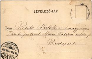 1902 Budapest XVIII. Pestszentlőrinc, Pusztaszentlőrinc, Szentlőrinc; Sebestyén villa. Podoletz Gusz...