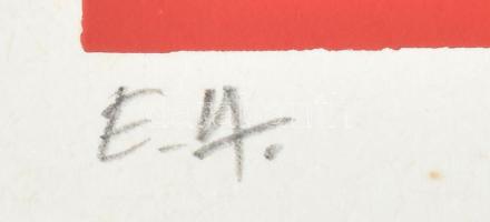 Hervé, Rodolf (1957-2000): Eiffel-torony. Szitanyomat, papír, jelzett, művészpéldány E.A. jelzéssel....