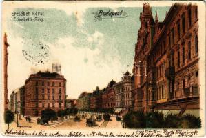 1903 Budapest VII. Erzsébet körút, New York Palota, Litho (r)