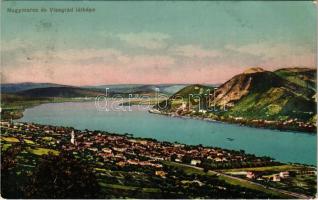 1912 Nagymaros és Visegrád látképe. (EK)