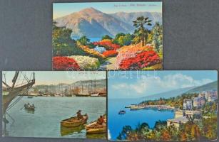 Több mint 900 db régi külföldi városképes lap, érdekes, változatos tétel dobozban