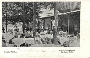 Budapest II. Hűvösvölgy Balázs-féle vendéglő
