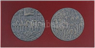 Lengyelország 1987. "Bem József tábornok 1794-1850" ezüstpatinázott bronz emlékérem. Szign...