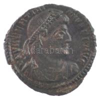 Római Birodalom / Siscia / I. Valentinianus 364-367. AE3 (2,22g) T:XF Roman Empire / Siscia / Valentinianus I 364-367. AE3 "DN VALENTINI-ANVS PF AVG / SECVRITAS-REIPVBLICAE - ASISC" (2,22g) C:XF