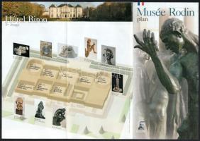 Dalí + Rodin, 2 db képes múzeumi prospektus, francia nyelvű