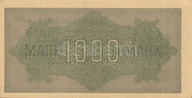 Német Birodalom / Weimari Köztársaság 1922. 1000M (2x) kis ugrású sorszámokkal T:I