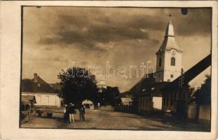 1923 Alsójára, Alsó-Jára, Iara de Jos, Iara; utca, Unitárius templom, üzlet / street, church, shop. photo